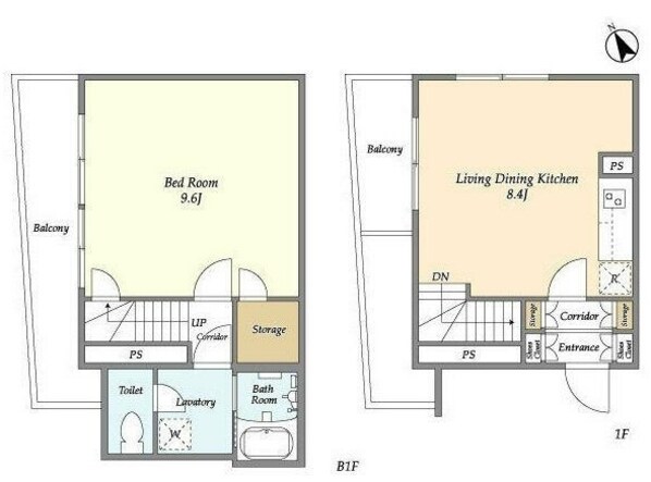 LEGALAND大井町westの物件間取画像